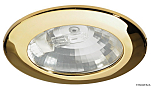 Встраиваемый галогенный светильник Asterope G4 из позолоченной нержавеющей стали 12В 20Вт, Osculati 13.434.02