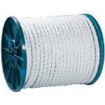 Seachoice 50-42830 3 Strand Braided Nylon Rope Голубой  White 19 mm x 183m 