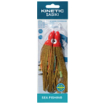 Kinetic F213-444-049 Sabiki Octopus Lightstick Мягкая Приманка Для Троллинга Желтый Yellow / Silver