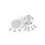 Pike n bass 240419 Alu Plot Kit Smooth Hole + S crew Серебристый Silver