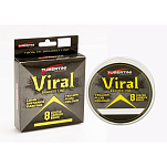 Tubertini 29083 Плетеный Viral 150 M Желтый  Yellow 0.180 mm 