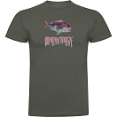 Купить Kruskis CA65500138K040 Футболка с коротким рукавом Dentex Зеленый Dark Army Green S 7ft.ru в интернет магазине Семь Футов