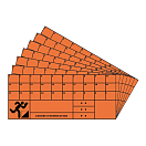 Купить Sea 086007B Control карточки для ориентирования 50 единицы Оранжевый Orange 7ft.ru в интернет магазине Семь Футов