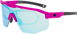Спортивные очки GOG Argo / Matt Neon Pink-Black / White-Blue Lens, e506-2r