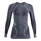 Купить UYN u100023-b617-s/m Базовый слой с длинным рукавом Ambityon Black Melange / Pink Aqua 30x25x1 S-M 7ft.ru в интернет магазине Семь Футов