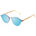 Ocean sunglasses 10307.6 поляризованные солнцезащитные очки Loiret Matte Light Brown Blue Sky Revo Flat/CAT3