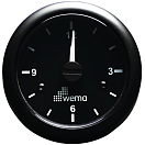 Купить Кварцевые часы Wema IMCR-BB 110361 12/24В Ø62мм вырез Ø52мм чёрные 7ft.ru в интернет магазине Семь Футов