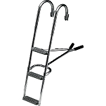 Plastimo 29392 Носовая лестница из нержавеющей стали Silver 88.5-103.5 cm