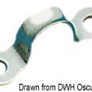 Верхняя перемычка для кулачкового эксцентрикового стопора 27 мм, Osculati 56.318.00