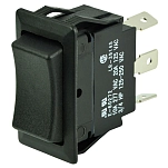 Bep marine 1001710 On-Off-On DC 25A 12V 1/4´´ Однополюсный кулисный переключатель Black