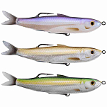Live target SHB115T154 Shiner Walking Мягкая приманка 115 mm 14g Золотистый Pearl Ghost