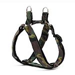 Freedog FD4000028 Militar Обуздать Зеленый  Camo 10 mm x 20-35 cm