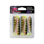 Набор мягких приманок Fox rage Zander Pro Shad Ultra UV NZS016 75мм цвет Perch