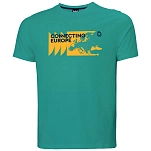 Helly hansen 21753-472-l Футболка с коротким рукавом The ocean race 2.0 Dark Mint 30x20x5