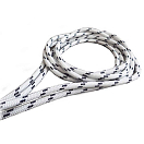 Купить Forniture nautiche italiane 1508512 3 m Двойная плетеная веревка Black 12 mm  7ft.ru в интернет магазине Семь Футов