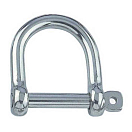 Купить Euromarine 005205 A4 Широкая прямая дужка Серебристый Grey 5 mm 7ft.ru в интернет магазине Семь Футов
