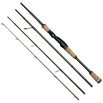 Kinetic A130-0704-ML Warlord CT Спиннинговая Удочка Зеленый Green 2.14 m 