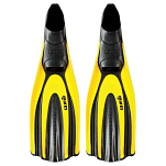 Ласты для снорклинга с закрытой пяткой Mares Avanti Superchannel FF 410317 размер 38-39 желтый