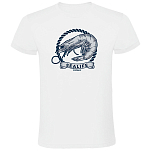 Kruskis CA65500501C062 Футболка с коротким рукавом Shrimp Белая White 2XL