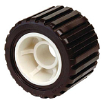 Tiedown engineering 241-86494 Rubber Wobble Roller Черный  Ribbed Black 5 