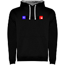 Купить Kruskis SU1067060258K029 Толстовка с капюшоном Fishing Two-Colour Черный Black / Grey 3XL 7ft.ru в интернет магазине Семь Футов
