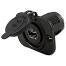 Купить Talamex 14504070 USB Розетка одиночная 2.4A с участием Промывать Рамка Черный Black 7ft.ru в интернет магазине Семь Футов