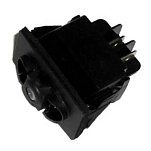 Pros 10418001-npe Однополюсный выключатель Black 20x20x10