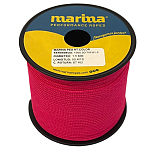 Marina performance ropes 1500.50/FU1.5 Marina Pes HT Color 50 m Двойная плетеная веревка Золотистый Fuchsia 1.5 mm 