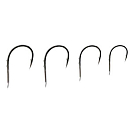 Купить Asari A016NOS-4 Chinu Double Carbon Крюк Черный  Nickel Black (25 pcs) 4  7ft.ru в интернет магазине Семь Футов