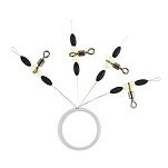 Expert predator 17780 Вертлюг Expert Practical Joint Серебристый Black / White / Grey XL