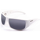 Купить Ocean sunglasses 18300.3 поляризованные солнцезащитные очки Brasilman Shiny White / Smoke 7ft.ru в интернет магазине Семь Футов