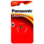 Panasonic SR-621EL/1B SR-621 EL Аккумуляторы Серебристый Silver