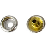 Seadog line 354-2991091 Заклепка с защелкивающейся головкой Серебристый Nickel Plated Brass 7.93 mm