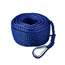 Купить Трос (конец) якорный Skipper трёхпрядный, 12мм, нейлон 50м, синий OEM: SK-TAN3ST1250BL в интернет магазине Семь Футов