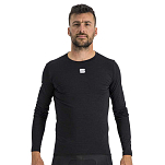 Sportful 1122513-002-XL Базовый слой с длинным рукавом Merino Layer Tee Черный Black XL