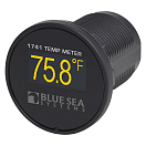 Купить Индикатор температуры Blue Sea 1741 12/24 В -40 - +70 °C 40 мм с жёлтым OLED экраном 7ft.ru в интернет магазине Семь Футов