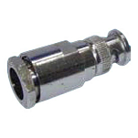 Glomex GLORA153 BNC Штекерный разъем Серебристый Nickel Plated For RG213 