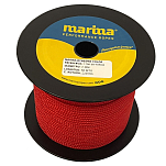Marina performance ropes 1700.25/RO3 Marina Dyneema Color 25 m Веревка Бесцветный Red 3 mm 