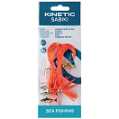 Купить Kinetic F127-223-045 Sabiki Loaded Skirt UV Рыболовное Перо Бесцветный Red / Glitter 7ft.ru в интернет магазине Семь Футов
