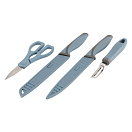 Купить Outwell 650900 Chena Набор ножей Серый  Blue 7ft.ru в интернет магазине Семь Футов