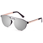 Ocean sunglasses 75205.0 поляризованные солнцезащитные очки San Marino Matte Black Silver Mirrow Flat/CAT3