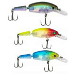 Quantum fishing 3825004 Jointed SR Воблер 55 mm 8g Многоцветный Sand Goby