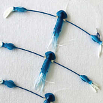 H2opro D0500123 Floppy Daisy Chain Возбудитель 177 mm  Blue / White