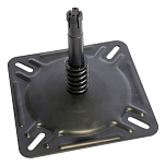 Pike n bass 240325 Fixation Acier Seat Plate Черный  Black 177 x 177 mm 
