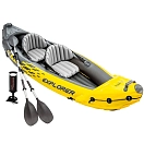 Купить Intex R-7796015-68307 Набор надувных байдарок Explorer K2 отремонтированы Желтый Yellow / Grey 312 x 91 x 51 cm 7ft.ru в интернет магазине Семь Футов