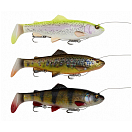 Купить Savage gear 72382 4D Line Thru Rattle Тонущая мягкая приманка 275 Mm 258g Многоцветный Lemon 7ft.ru в интернет магазине Семь Футов