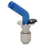 Johnson Pump 32-61123BSP Нержавеющая сталь сквозной корпус, 45° угол, полный комплект