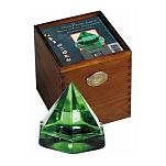 Палубная призма Authentic models AC032А зеленая в деревянной подарочной коробке
