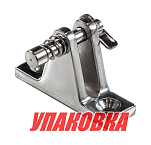 Кронштейн палубный 90 град, с подпружинненым штифтом, ровное основание, Marine Rocket (упаковка из 10 шт.) MR3703_pkg_10