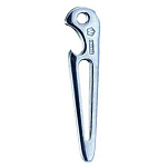 Barton marine 400848 Inox 18/12 MO Сережка Серебристый
